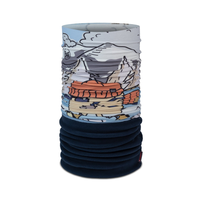 Neck Buff Junior Polar Teyt Blue [2]