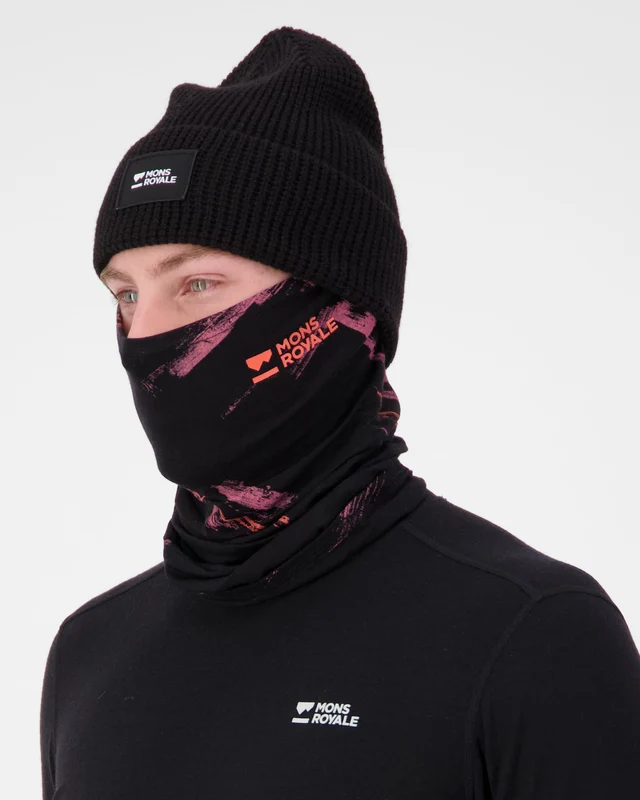 Mons Royale Daily Dose Merino uniszex csősál Airbrush [4]