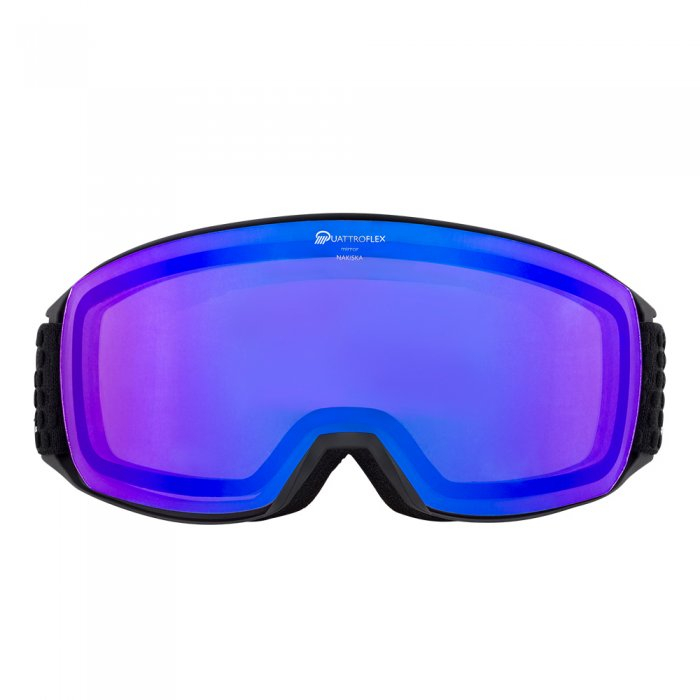 Ochelari Alpina Nakiska black matt Q blue [2]