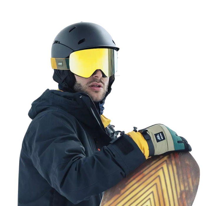 Ochelari Schi Cebe Striker2 Heritage L Black Dark Grey Flash Revo Red [4]