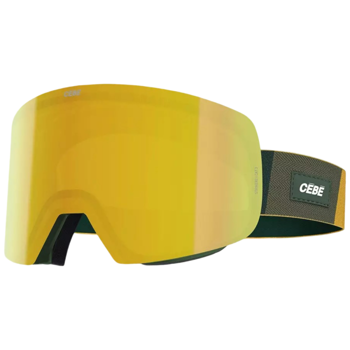 Ochelari Schi Cebe Striker2 Heritage L Kaki Green Dark Grey Revo Flash Gold [1]