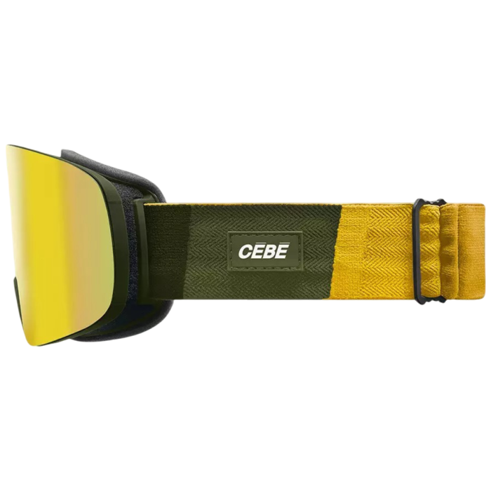 Ochelari Schi Cebe Striker2 Heritage L Kaki Green Dark Grey Revo Flash Gold [4]