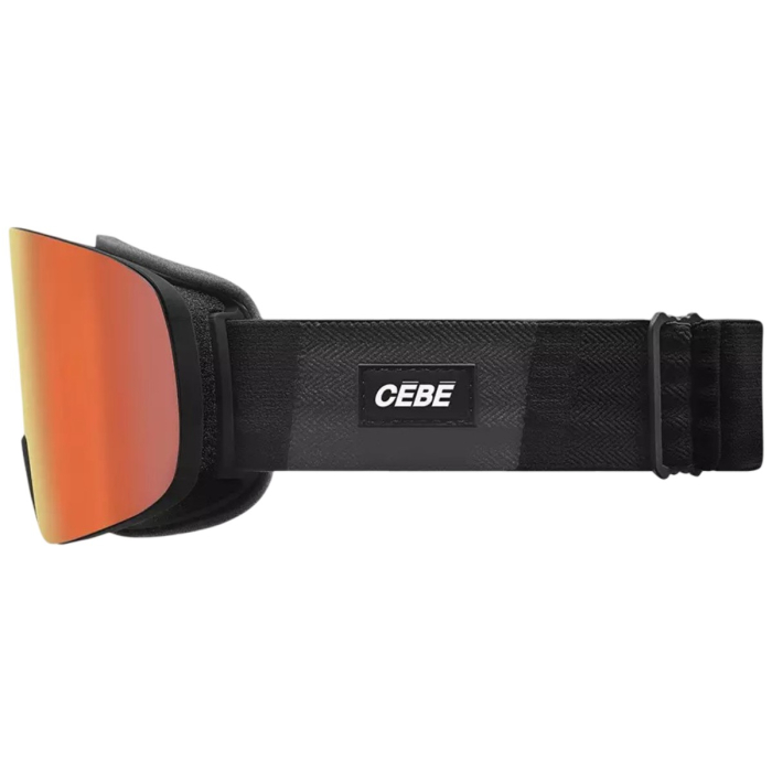 Ochelari Schi Cebe Striker2 Heritage SM Black Dark Grey Flash Revo Red [3]