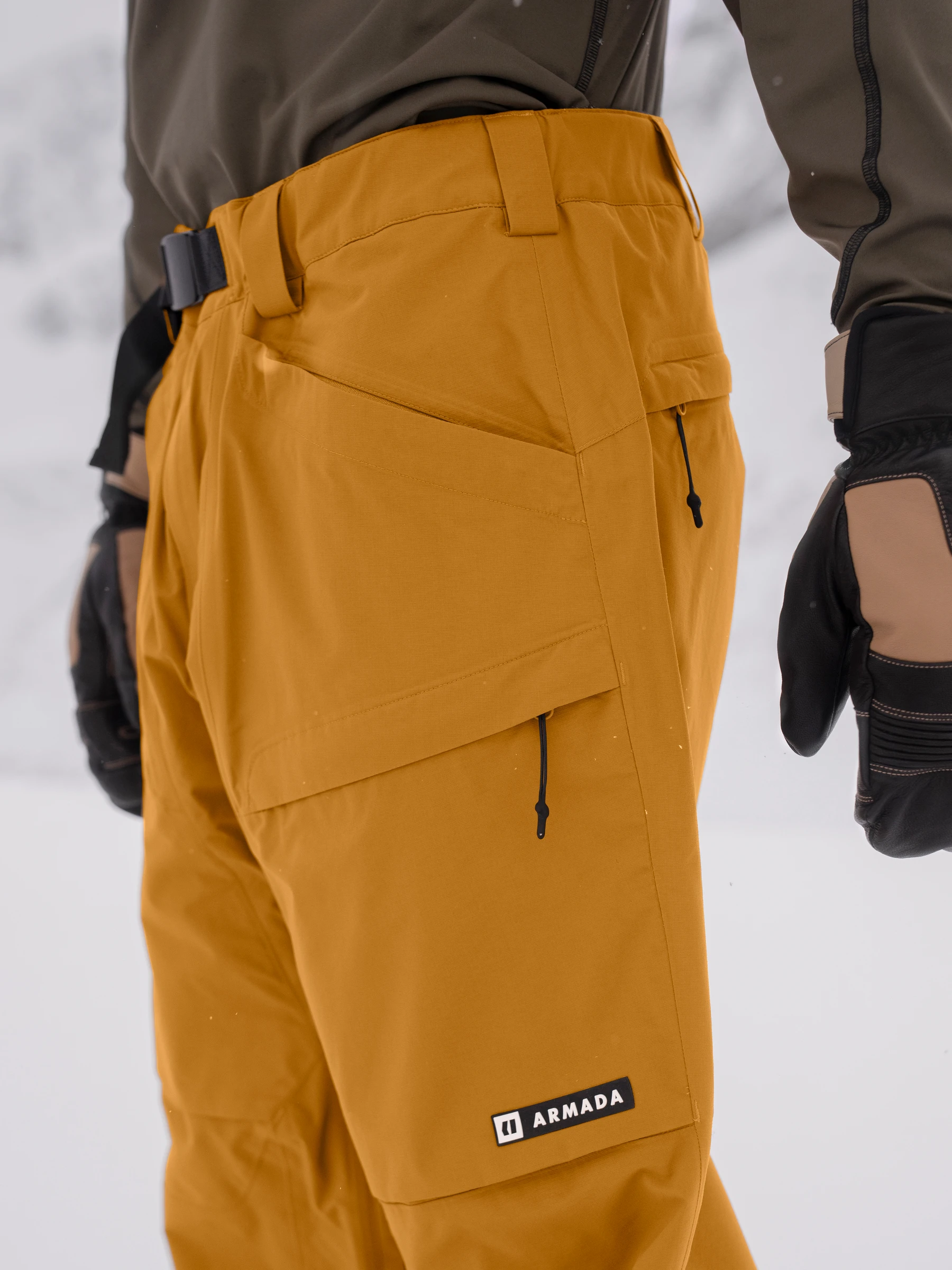 Pantaloni Armada Barbati Atlantis 2L Gore-Tex Golden Brown [4]