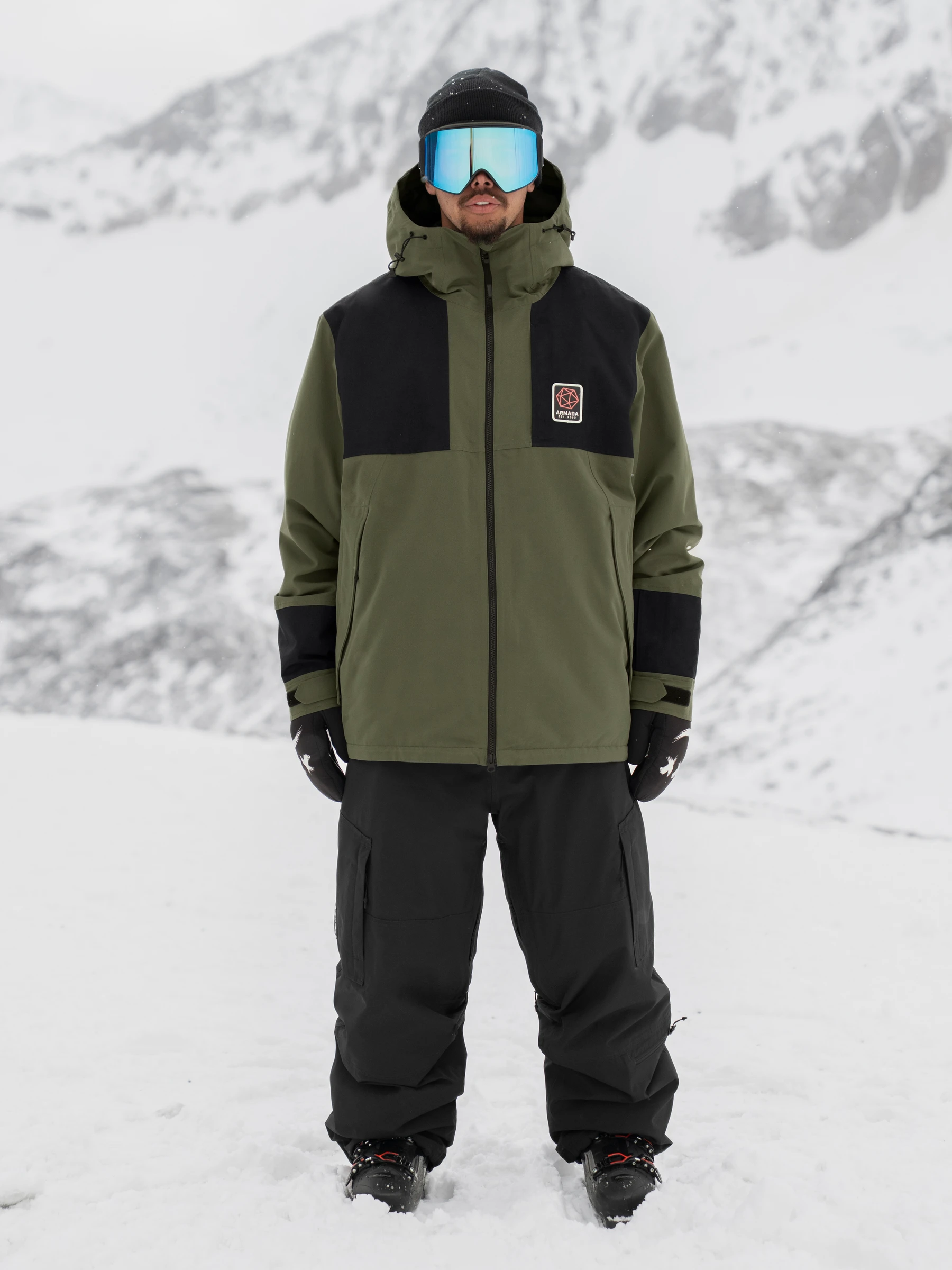 Pantaloni Armada Barbati Corwin 2L Insulated Black 10K [4]