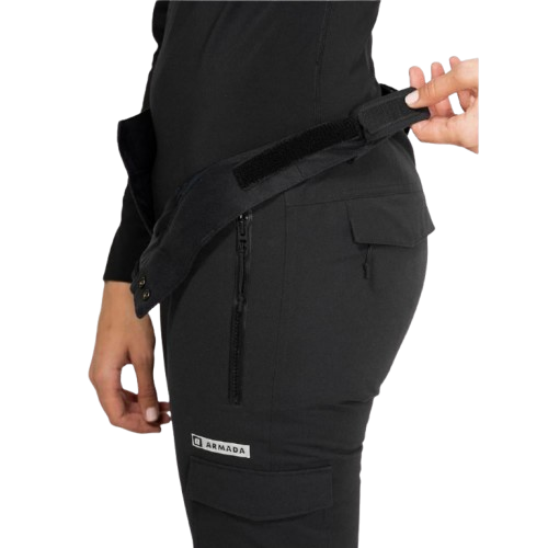 Pantaloni Armada Mula Insulated Black 10K [3]
