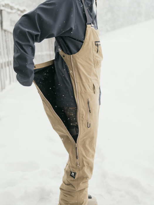 Pantaloni Armada Pascore 2L Bib Khaki 10K [8]