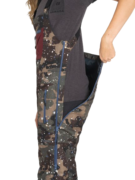 Pantaloni Armada Pascore Bib Splatter Camo 10K [8]