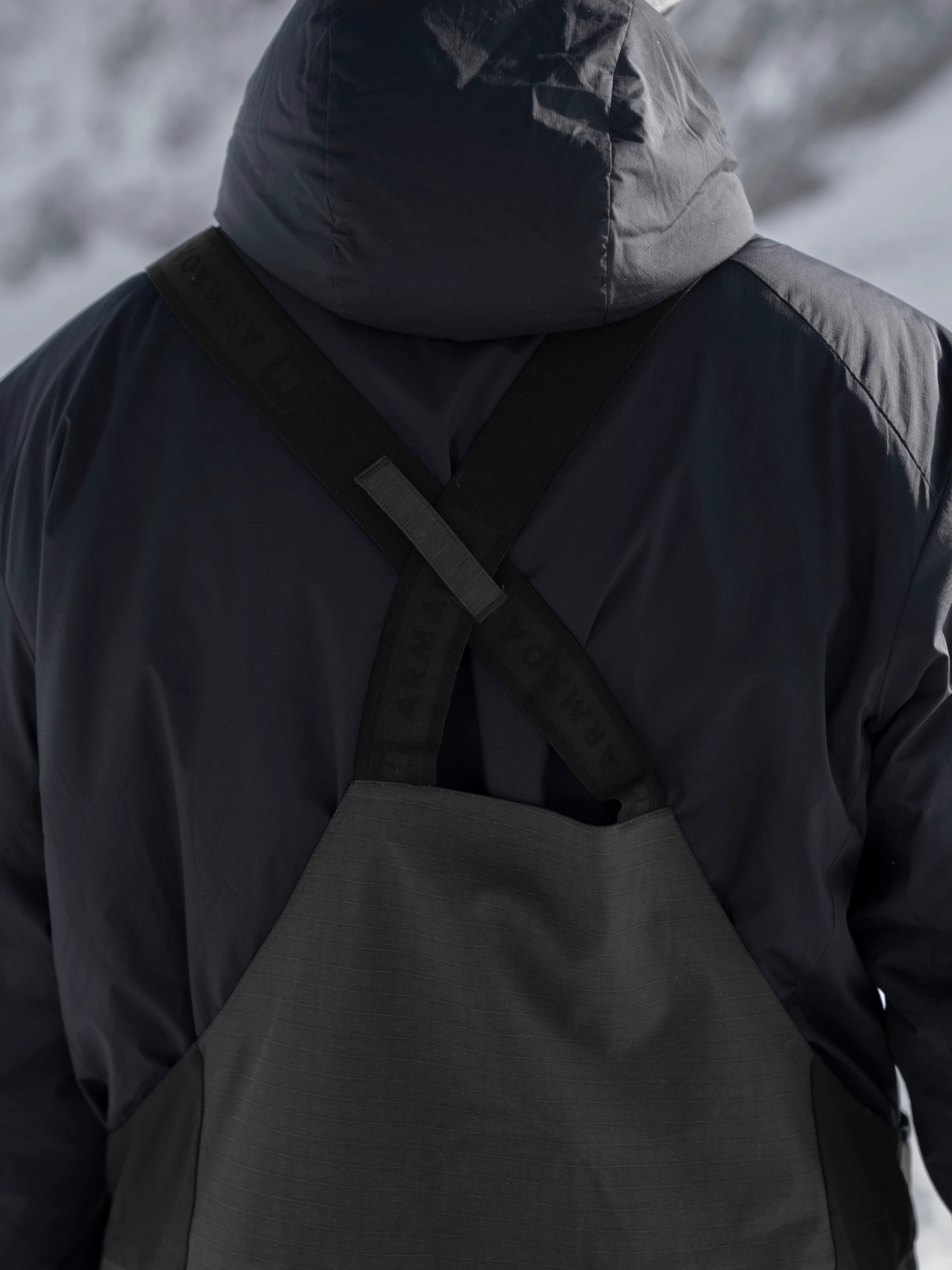 Pantaloni Bib Armada Barbati Emmons 3L Black 20K [6]