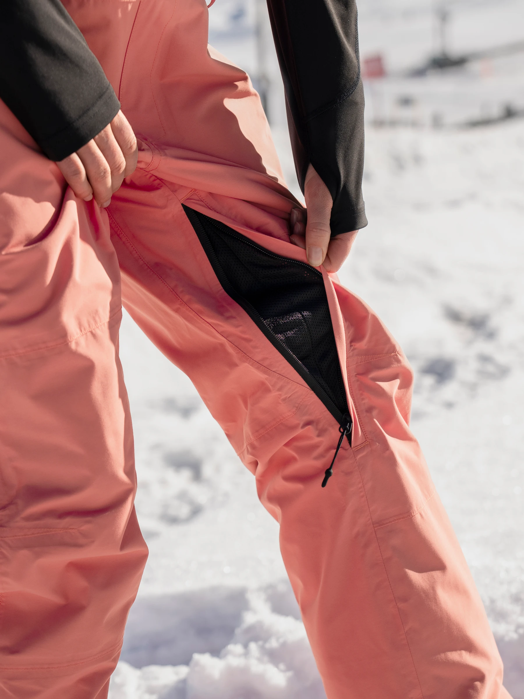 Pantaloni Bib Armada Barbati Pascore 2L Faded Rose 20K [4]