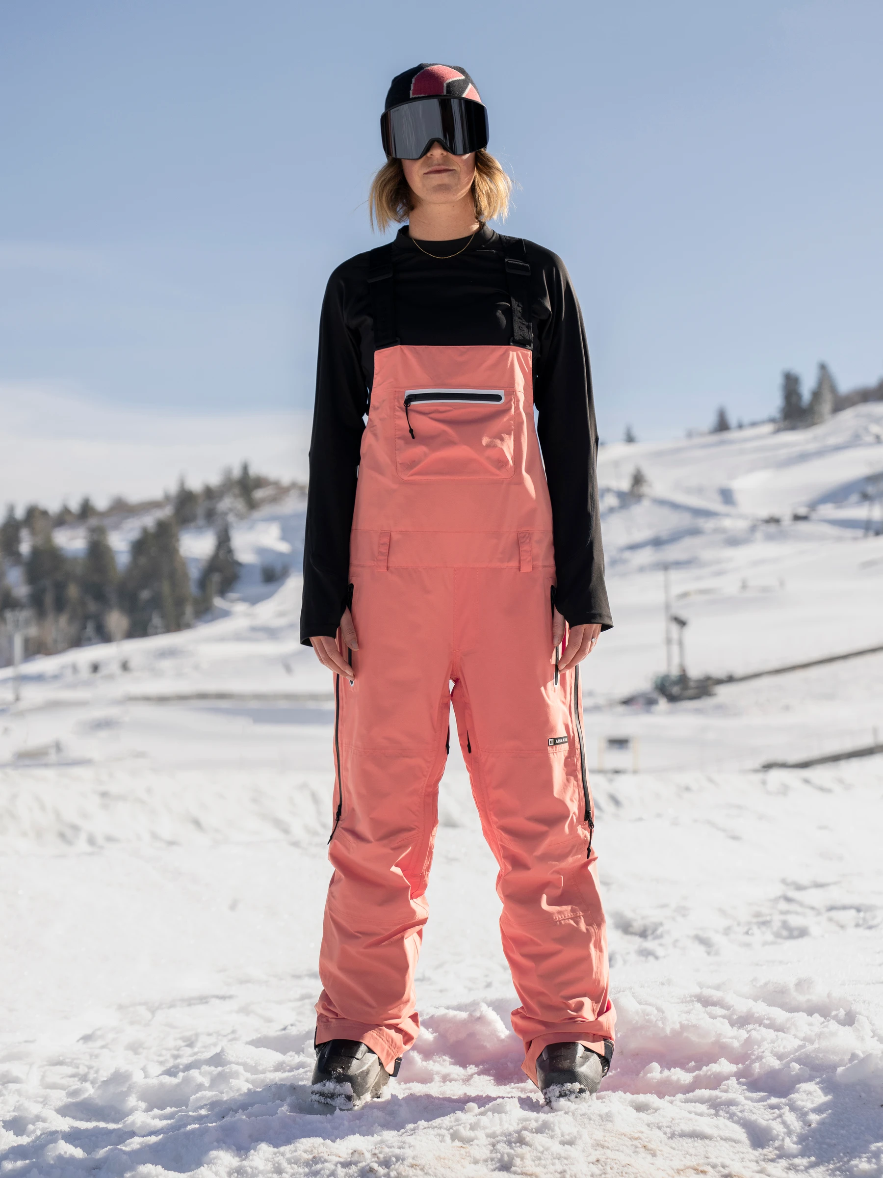 Pantaloni Bib Armada Barbati Pascore 2L Faded Rose 20K [10]