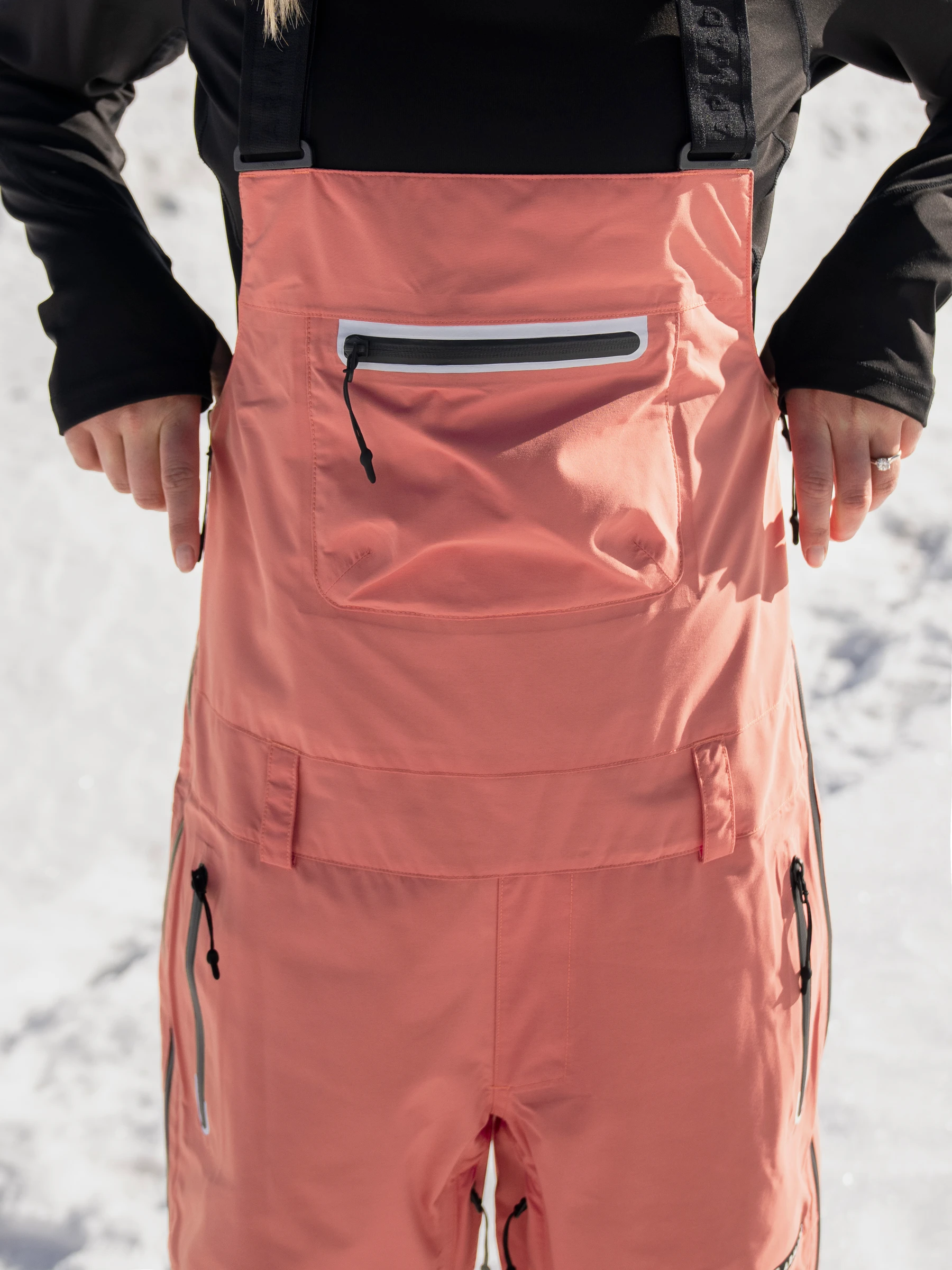 Pantaloni Bib Armada Barbati Pascore 2L Faded Rose 20K [6]