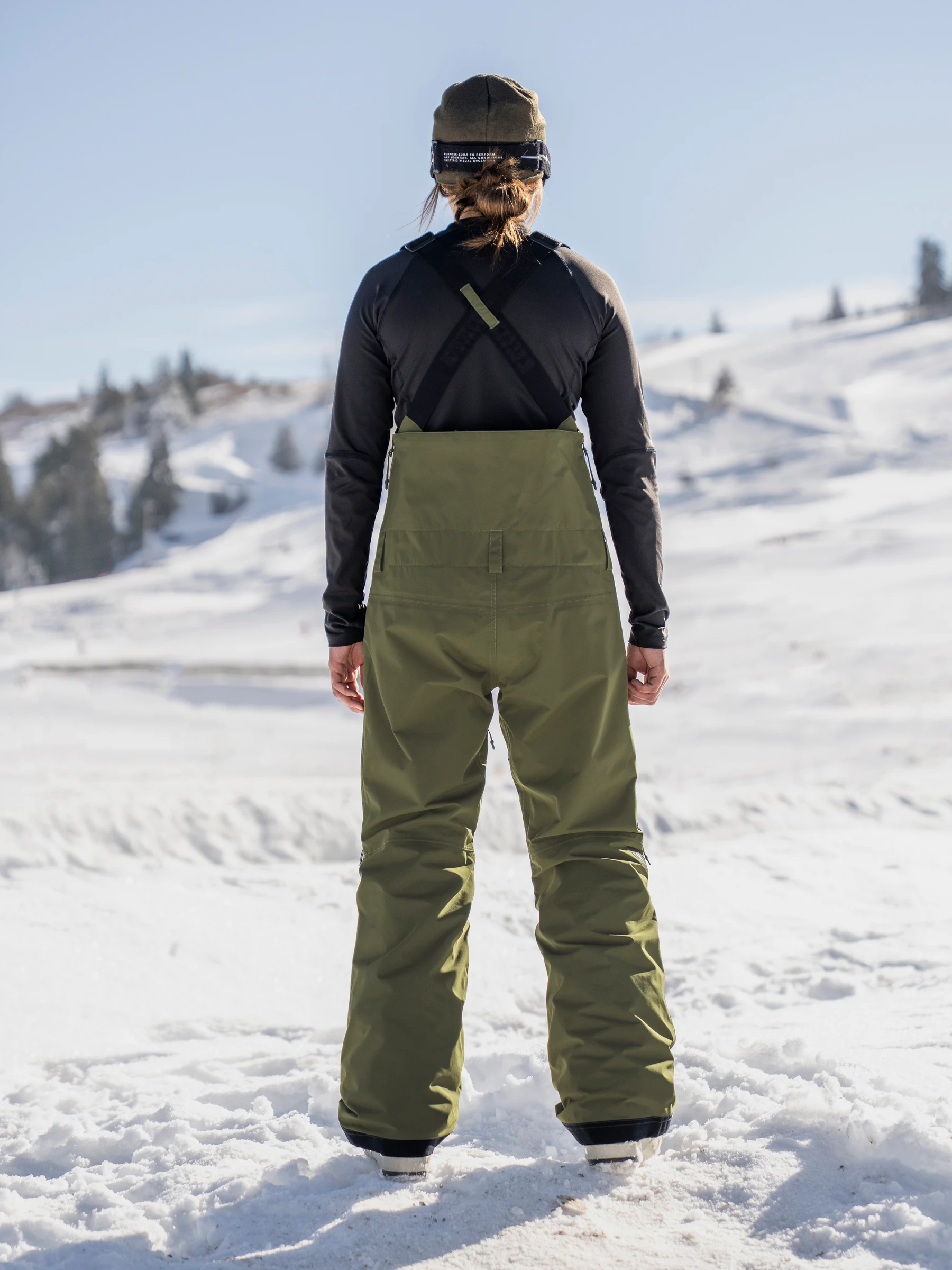 Pantaloni Bib Armada Barbati Pascore 2L Olive Black [8]