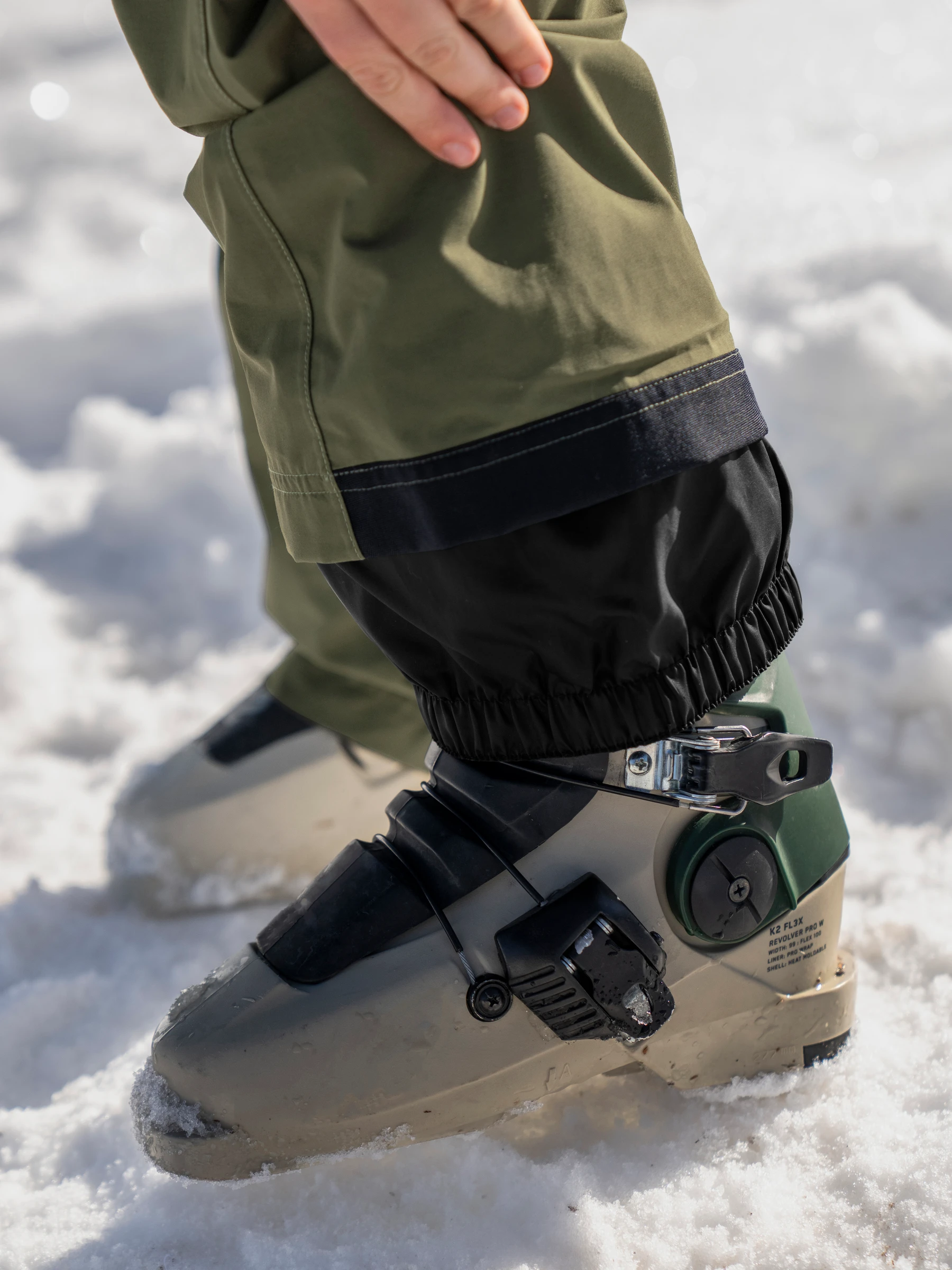 Pantaloni Bib Armada Barbati Pascore 2L Olive Black [3]