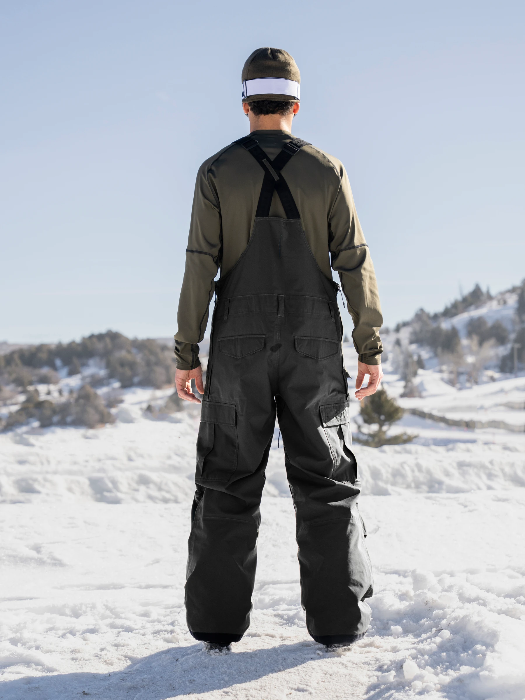 Pantaloni Bib Armada Barbati Sumpter 2L Black 10K [9]