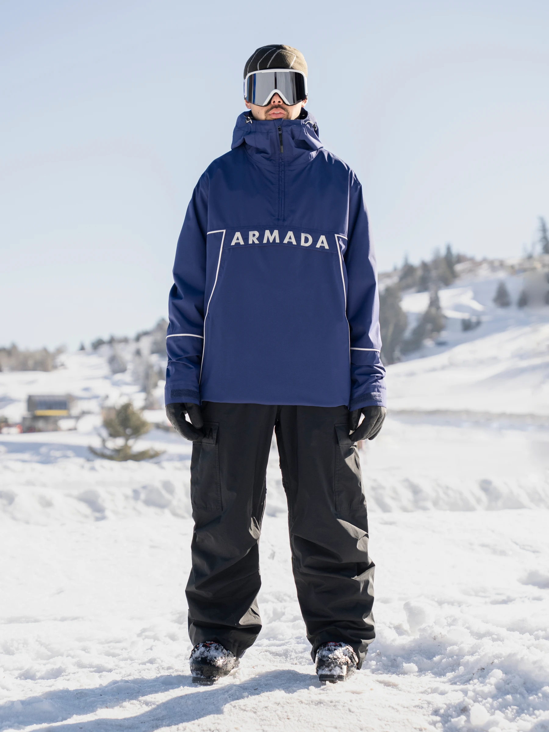 Pantaloni Bib Armada Barbati Sumpter 2L Black 10K [8]