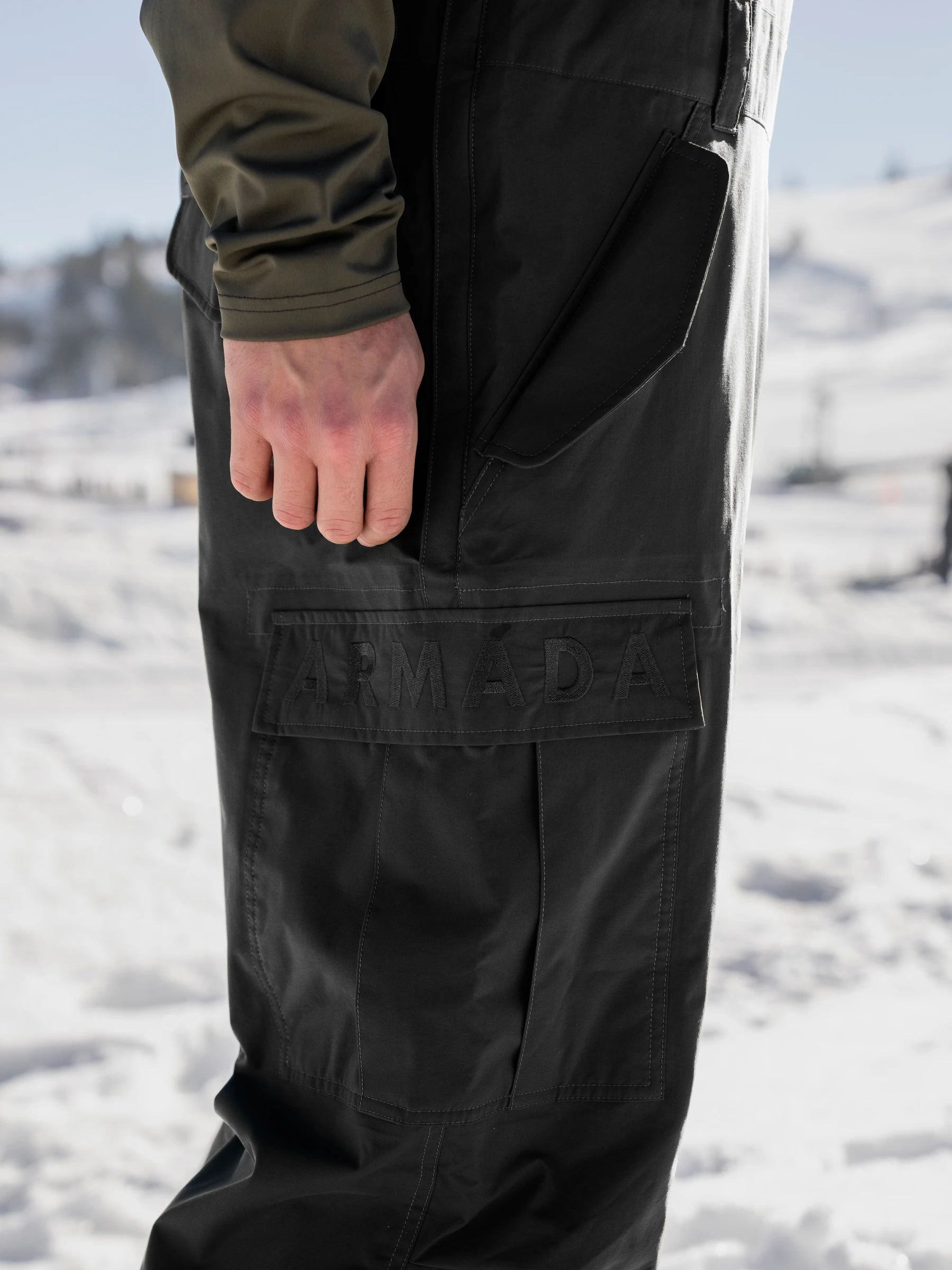 Pantaloni Bib Armada Barbati Sumpter 2L Black 10K [5]