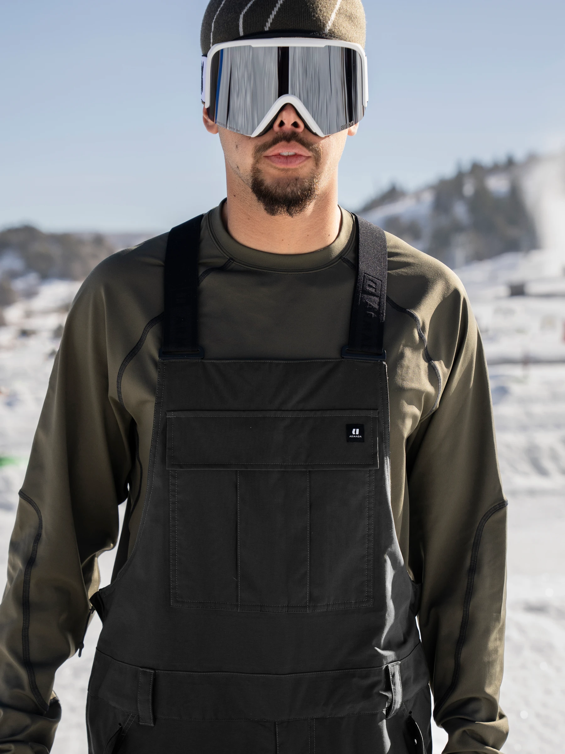 Pantaloni Bib Armada Barbati Sumpter 2L Black 10K [7]