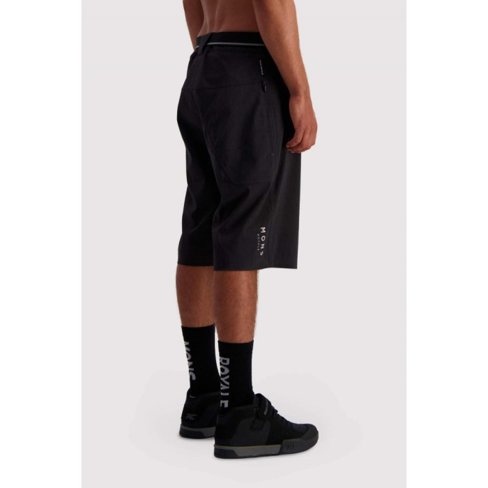 Pantaloni ciclism merino MONS ROYALE M VIRAGE BIKE BLACK [3]