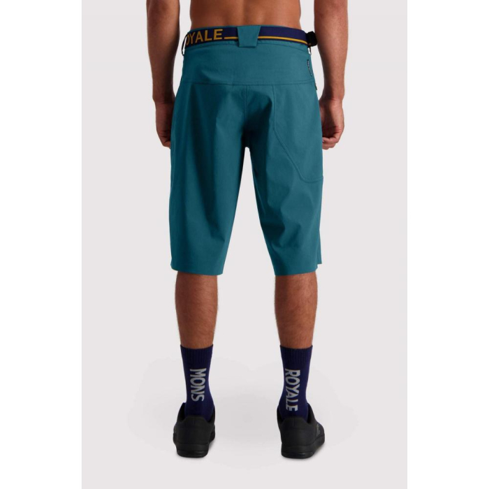 Pantaloni ciclism merino MONS ROYALE M VIRAGE BIKE DEEP TEAL [2]