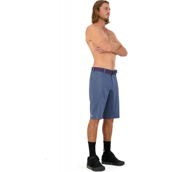 Pantaloni ciclism merino Mons Royale M Virage Bike Shorts Dark Denim [6]