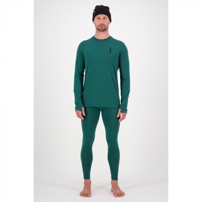 Pantaloni Corp Merino Mons Royale 200 Green [2]