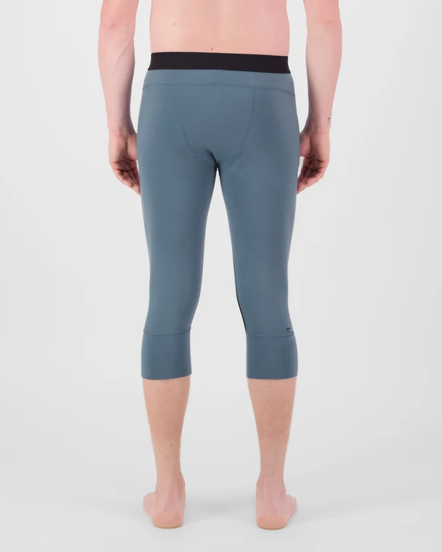 Mons Royale Olympus 3/4 Merino férfi aláöltözet nadrág Goblin Blue/Black [3]
