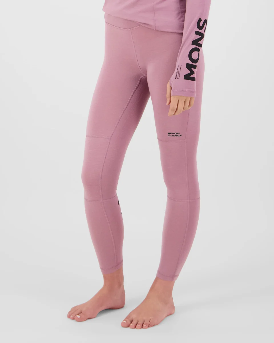 Mons Royale Olympus Merino női aláöltözet nadrág Sierra Pink [2]