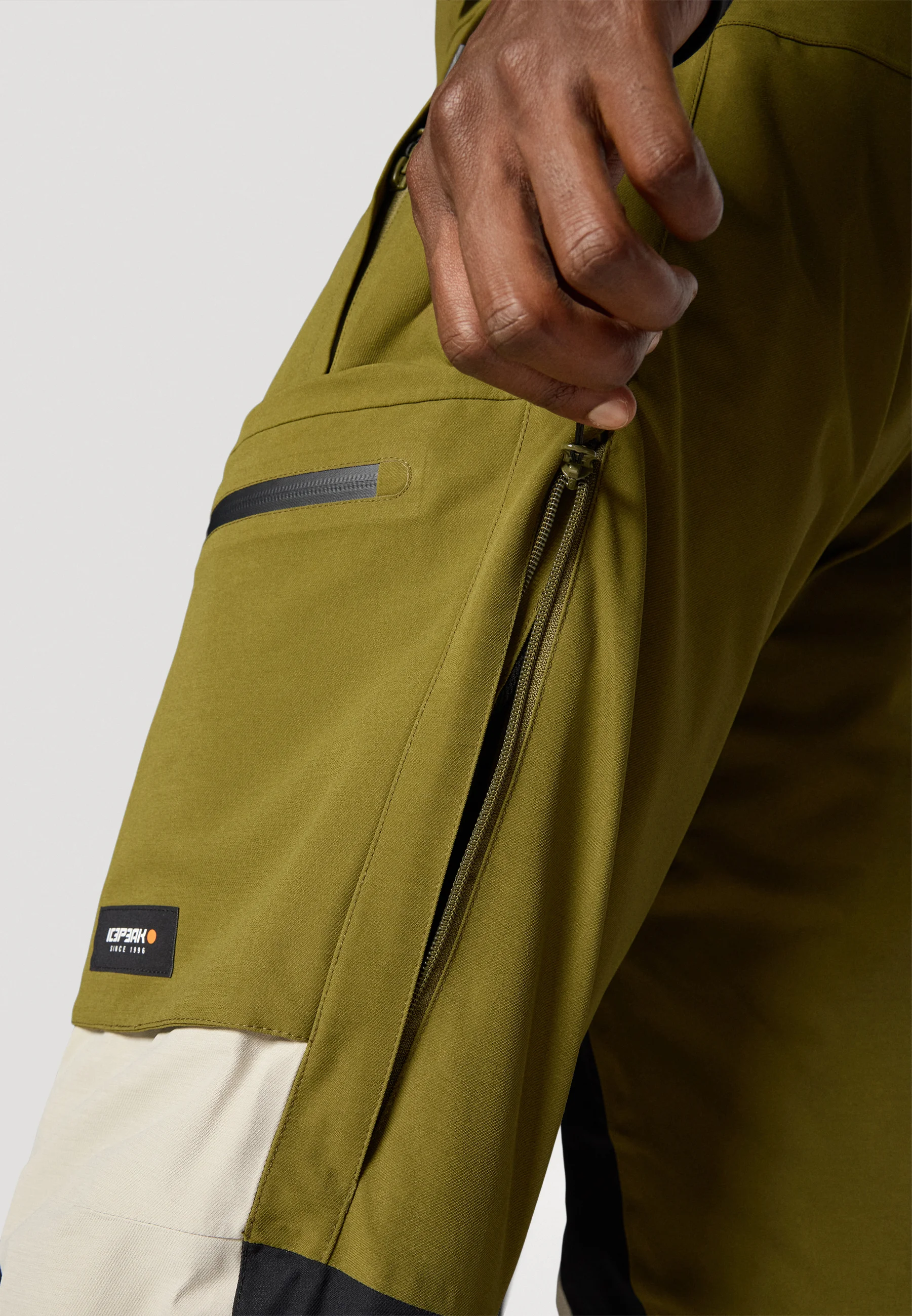 Pantaloni Icepeak Barbati Cambo Green 10K [5]