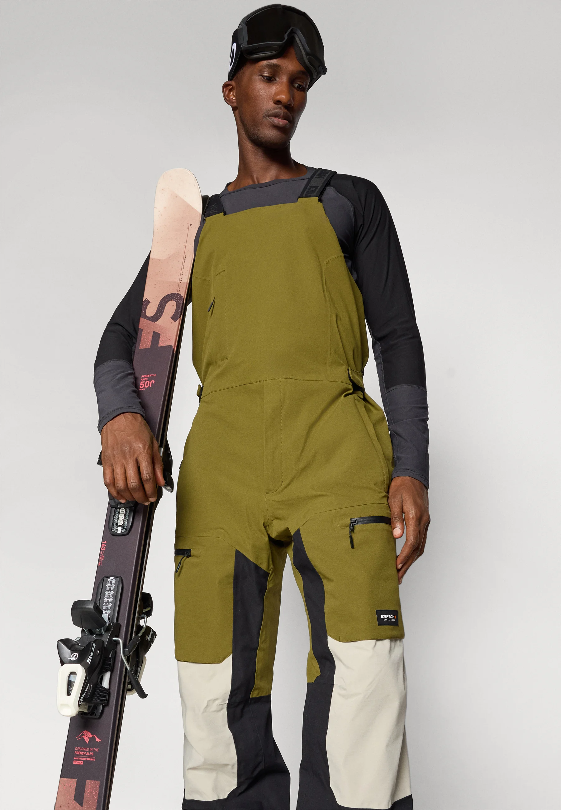 Pantaloni Icepeak Barbati Cambo Green 10K [6]