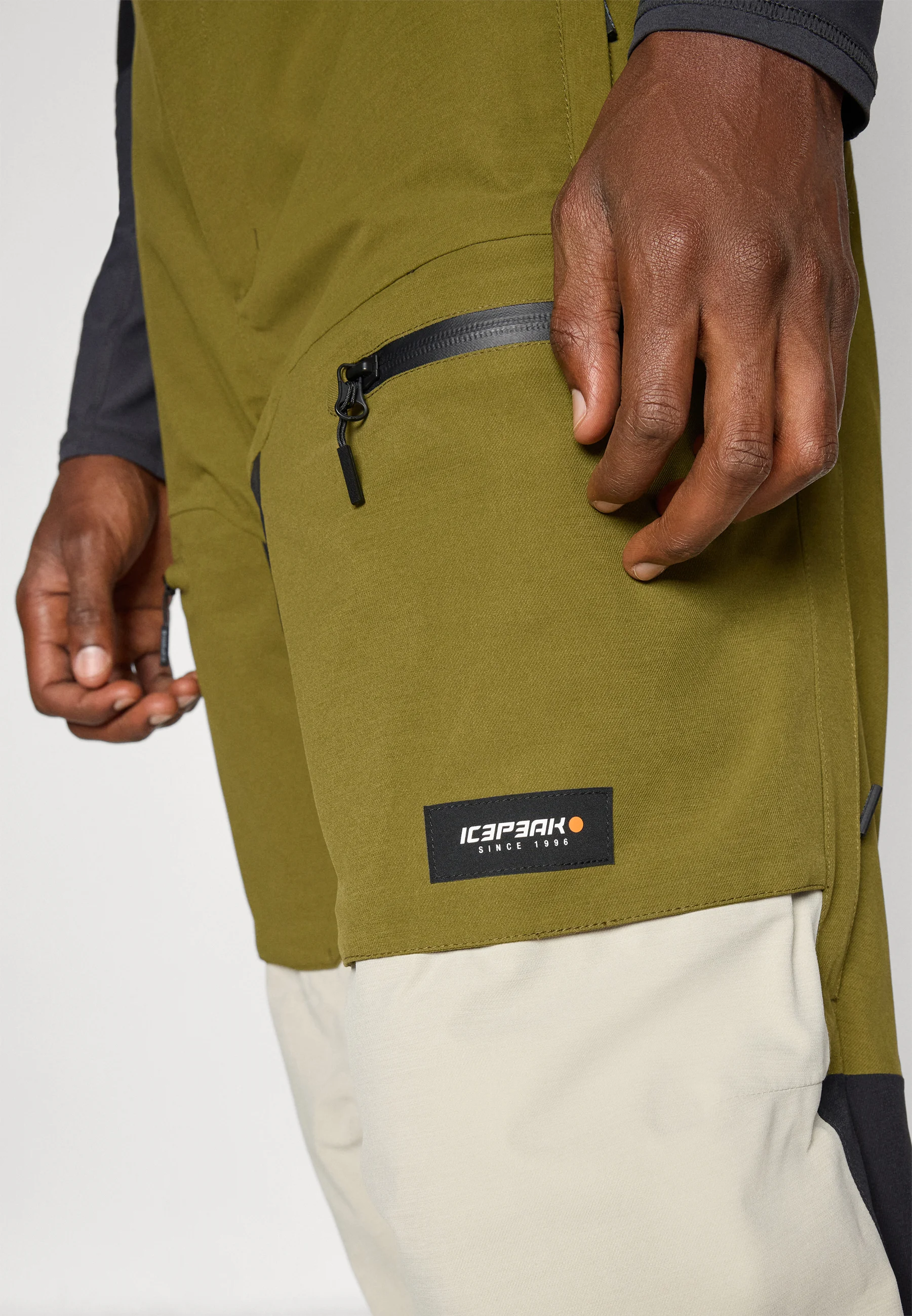 Pantaloni Icepeak Barbati Cambo Green 10K [7]