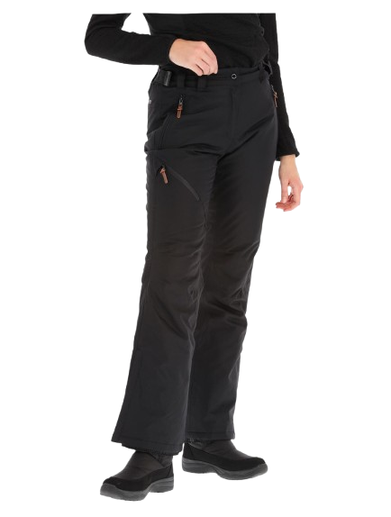 Pantaloni Icepeak Femei Curlew Negru 10K [2]