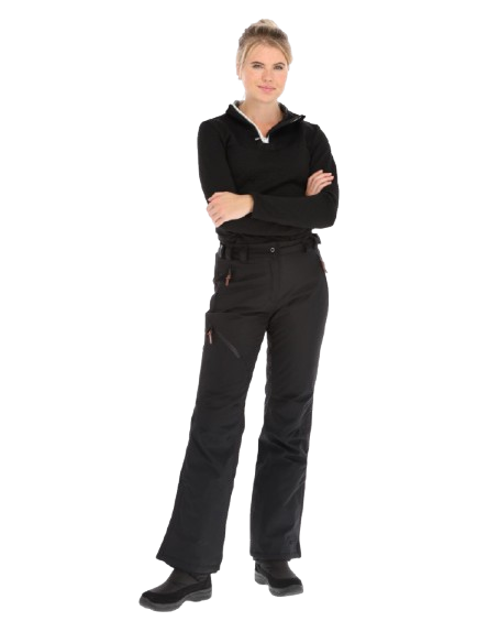 Pantaloni Icepeak Femei Curlew Negru 10K [5]