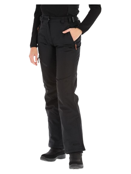 Pantaloni Icepeak Femei Curlew Negru 10K [3]