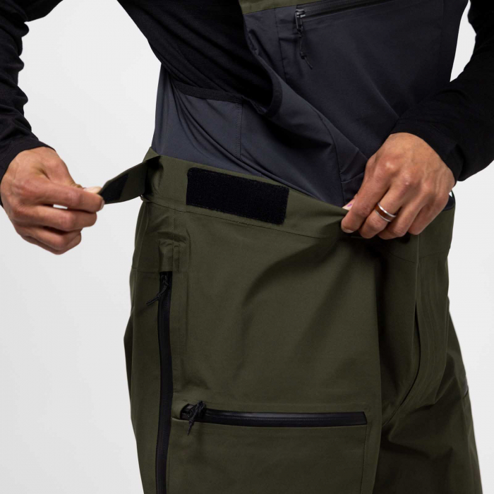 Pantaloni Jones Bib M Shralpinist Strch Rec Stealth Black [9]