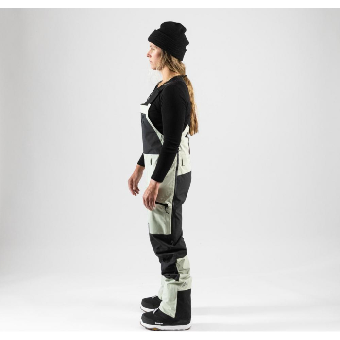 Pantaloni Jones BIB W MOUNTAIN SURF SAGE GREEN [10]