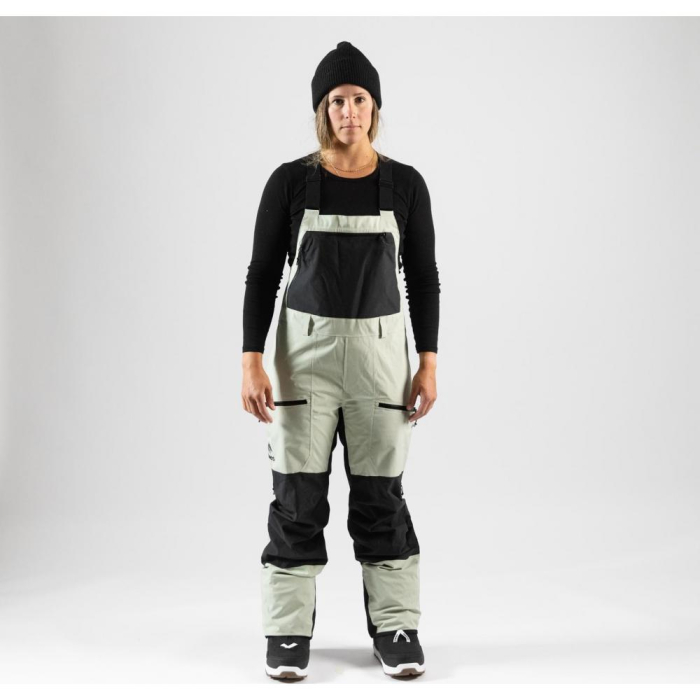 Pantaloni Jones BIB W MOUNTAIN SURF SAGE GREEN [3]
