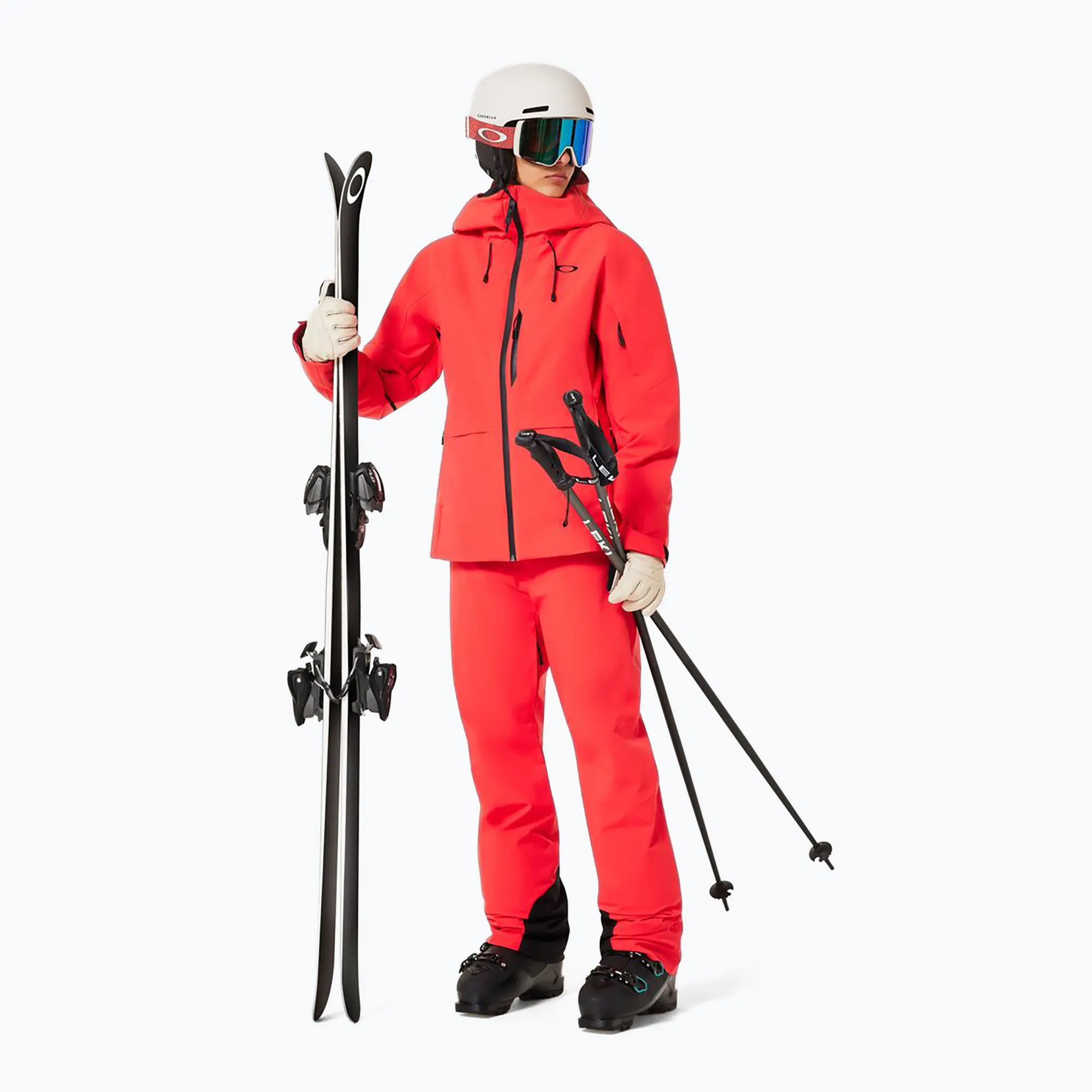 Pantaloni Oakley Femei Canopy Insulated Hibiscus Red 10K [7]