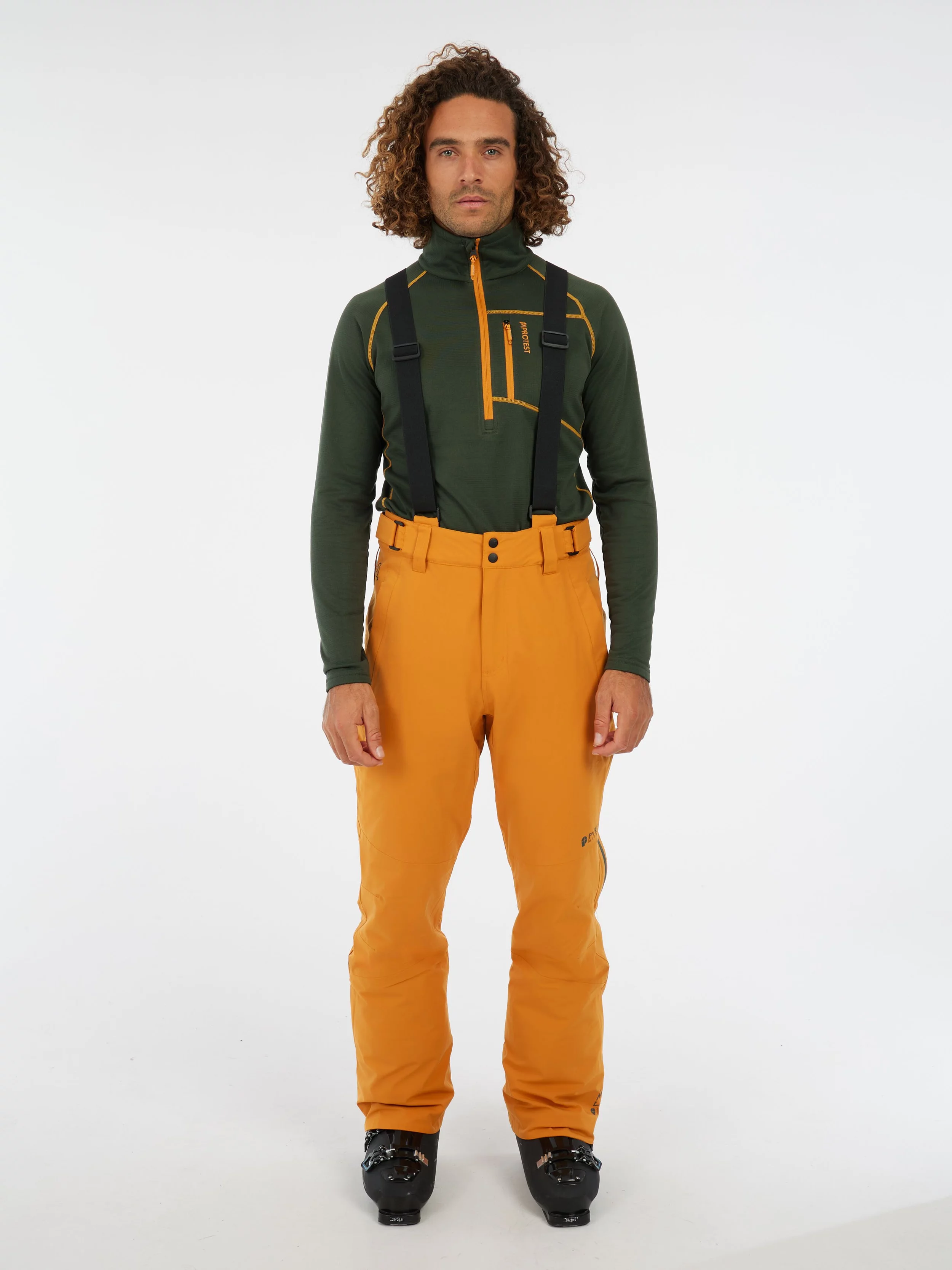 Pantaloni Protest Barbati PRTMikado Caramel Yellow 20K [7]