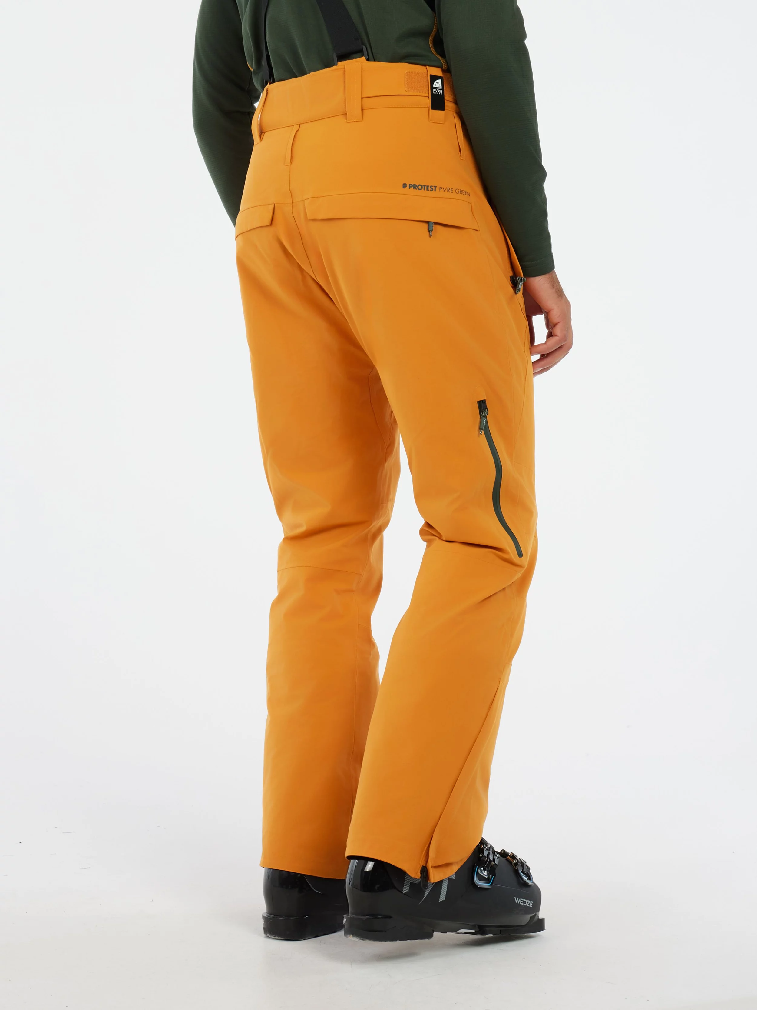 Pantaloni Protest Barbati PRTMikado Caramel Yellow 20K [8]