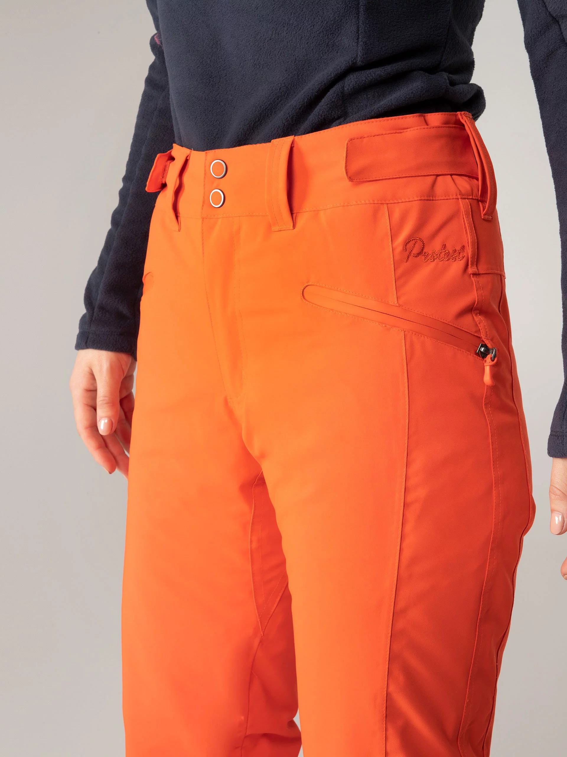 Pantaloni Protest Kensigton Orange Petunia 10K [3]