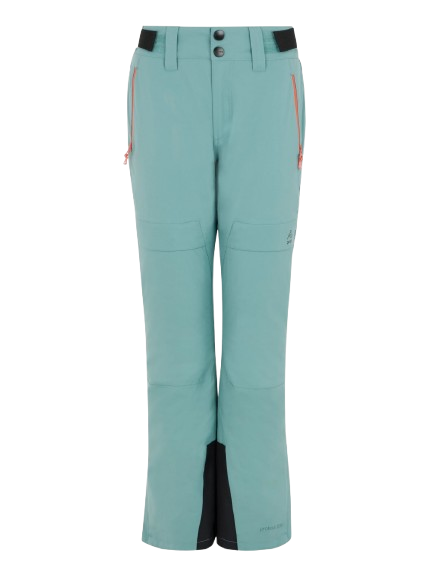 Pantaloni Protest Prtartyom Green 20K sunt pantaloni tehnici cu impermeabilitate 20K, ventilatie laterala si talie ajustabila, ideali pentru snowboard si schi in conditii dificile. [1]