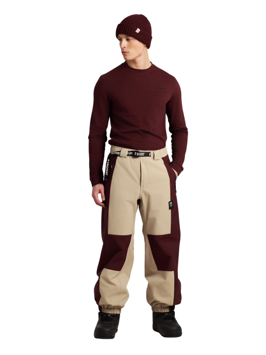 Pantaloni Protest PRTLegend Pecan Red Barbati 10K [5]