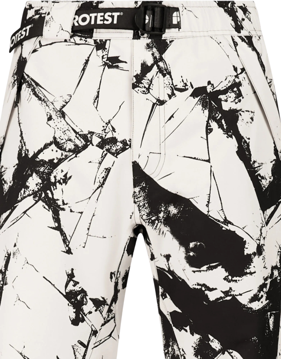Pantaloni Protest PRTxFLutony Baggy Kit Offwhite Barbati 10K [2]