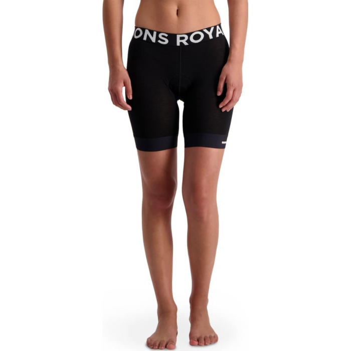 PANTALONI SCURTI MERINO ENDURO XC MONS ROYALE BLACK [2]