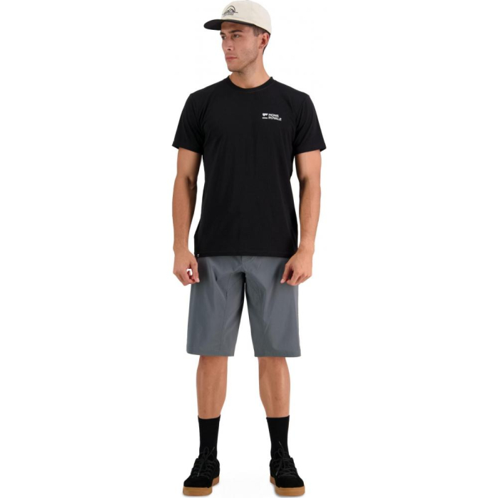 PANTALONI SCURTI MERINO MTB OUTDOOR VIRAGE DARK [3]