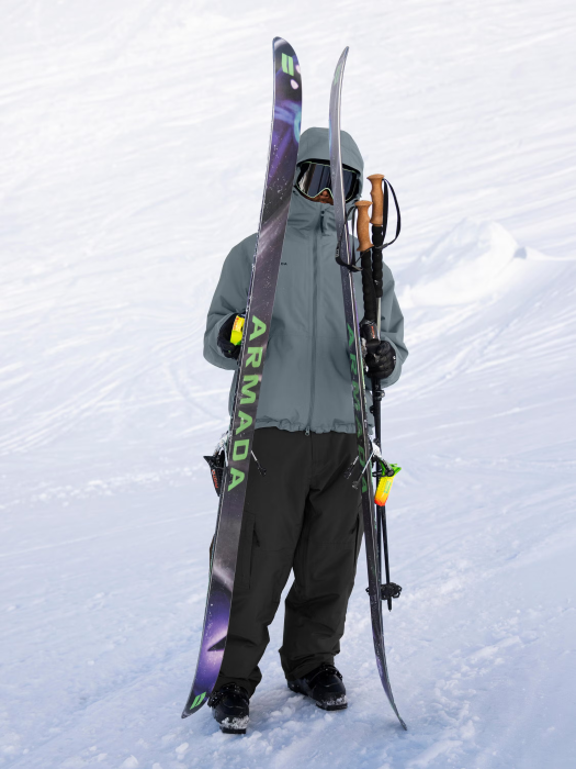 Pantaloni Ski Armada Corwin 2L Insulated Black Barbati 10K [4]
