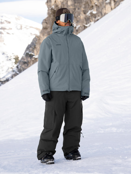 Pantaloni Ski Armada Corwin 2L Insulated Black Barbati 10K [5]