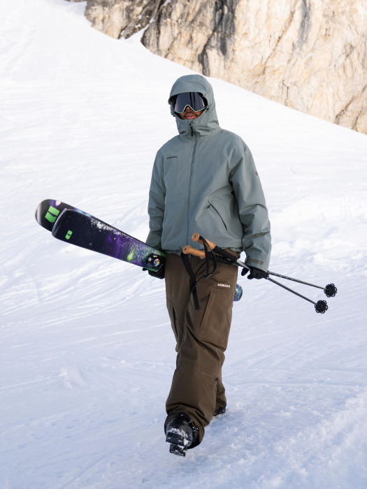 Pantaloni Ski Armada Corwin 2L Insulated Grizzly Barbati 10K [5]