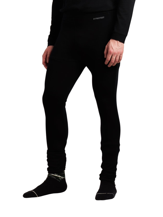 Pantaloni Termici Merino Protest PRTWesson True Black Barbati [5]
